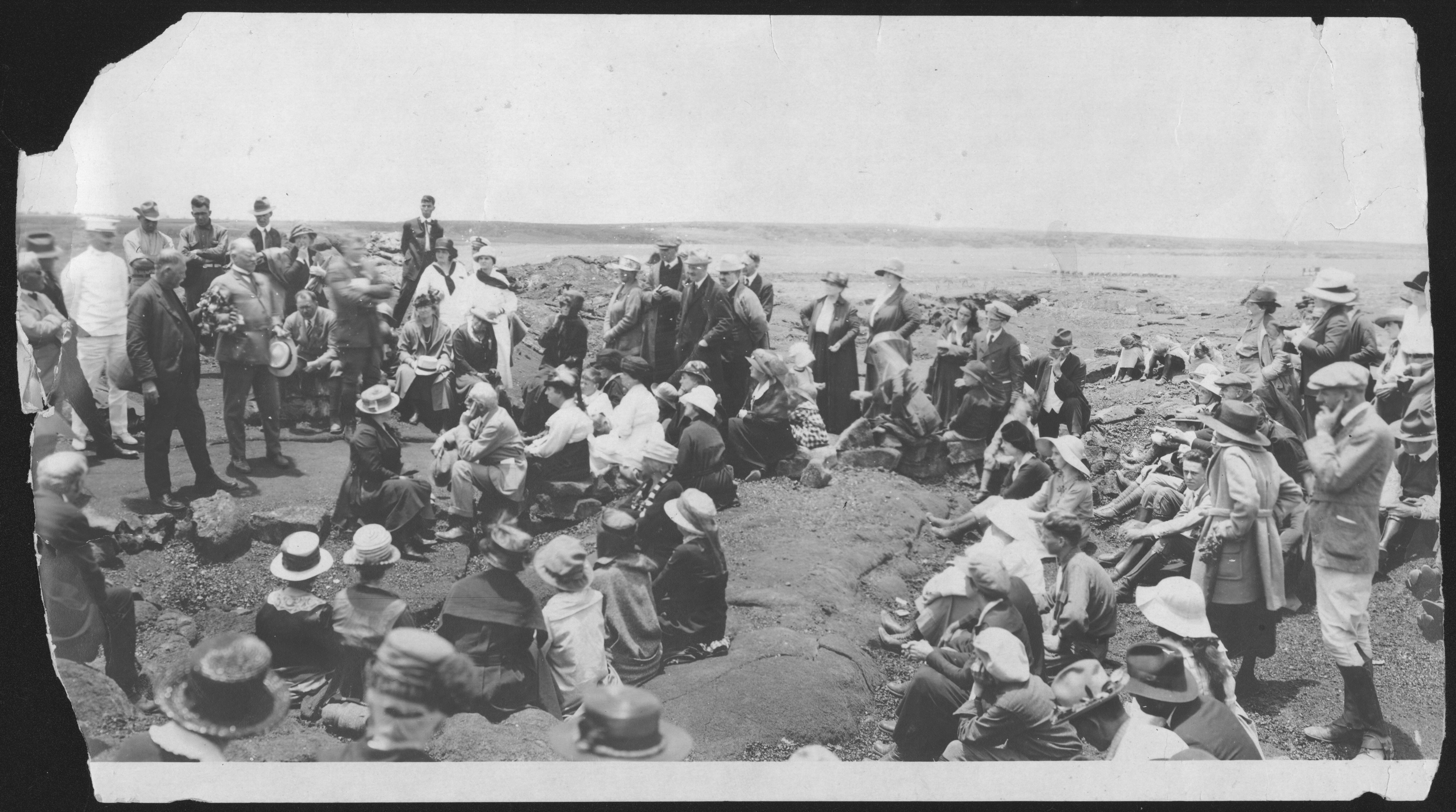 Dedication ceremony of Hawaii National Park