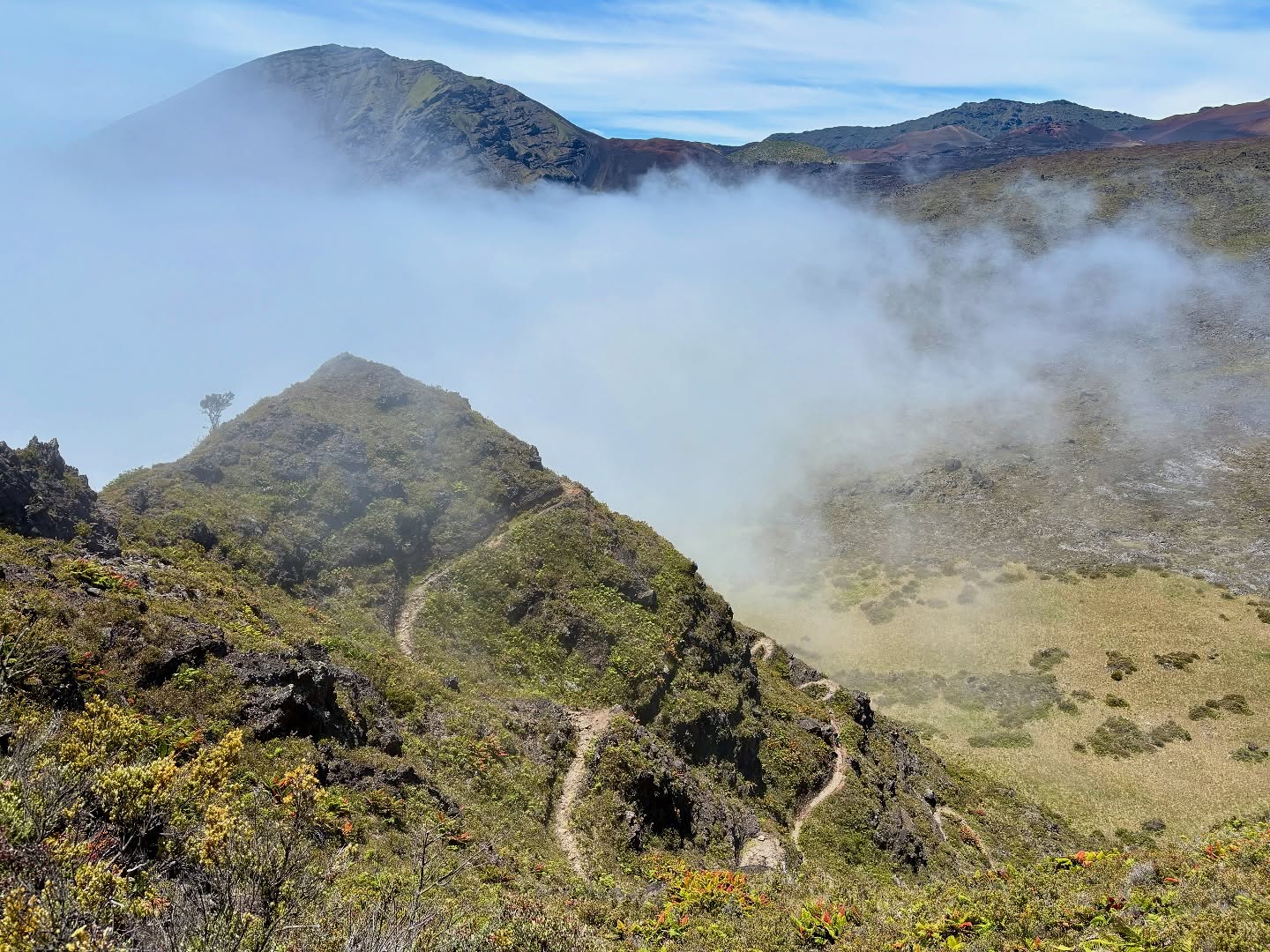 Halemaʻu Trail at Haleakalā National Park
